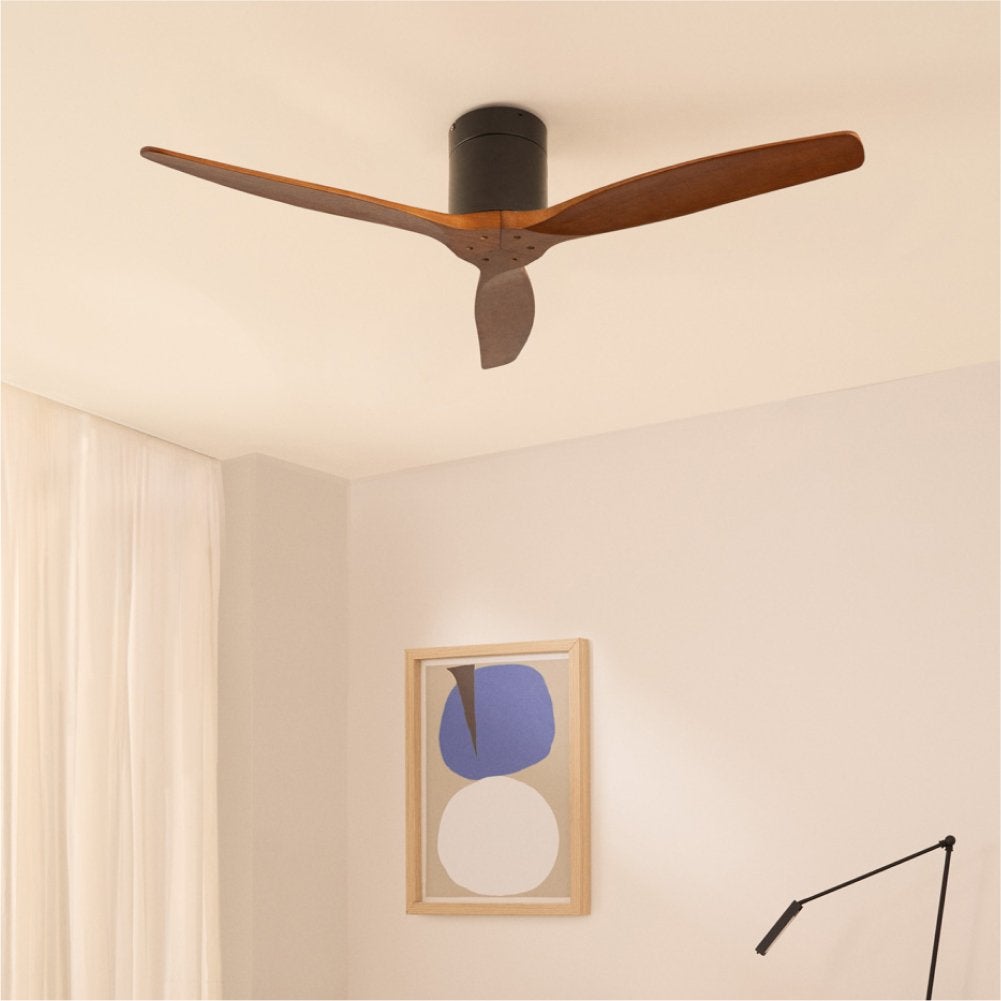 CREATE - WIND CALM M - Ventilateur de plafond silencieux 40W avec pales techniques en ABS Ø132cm sans eclaraige sans wifi - 2