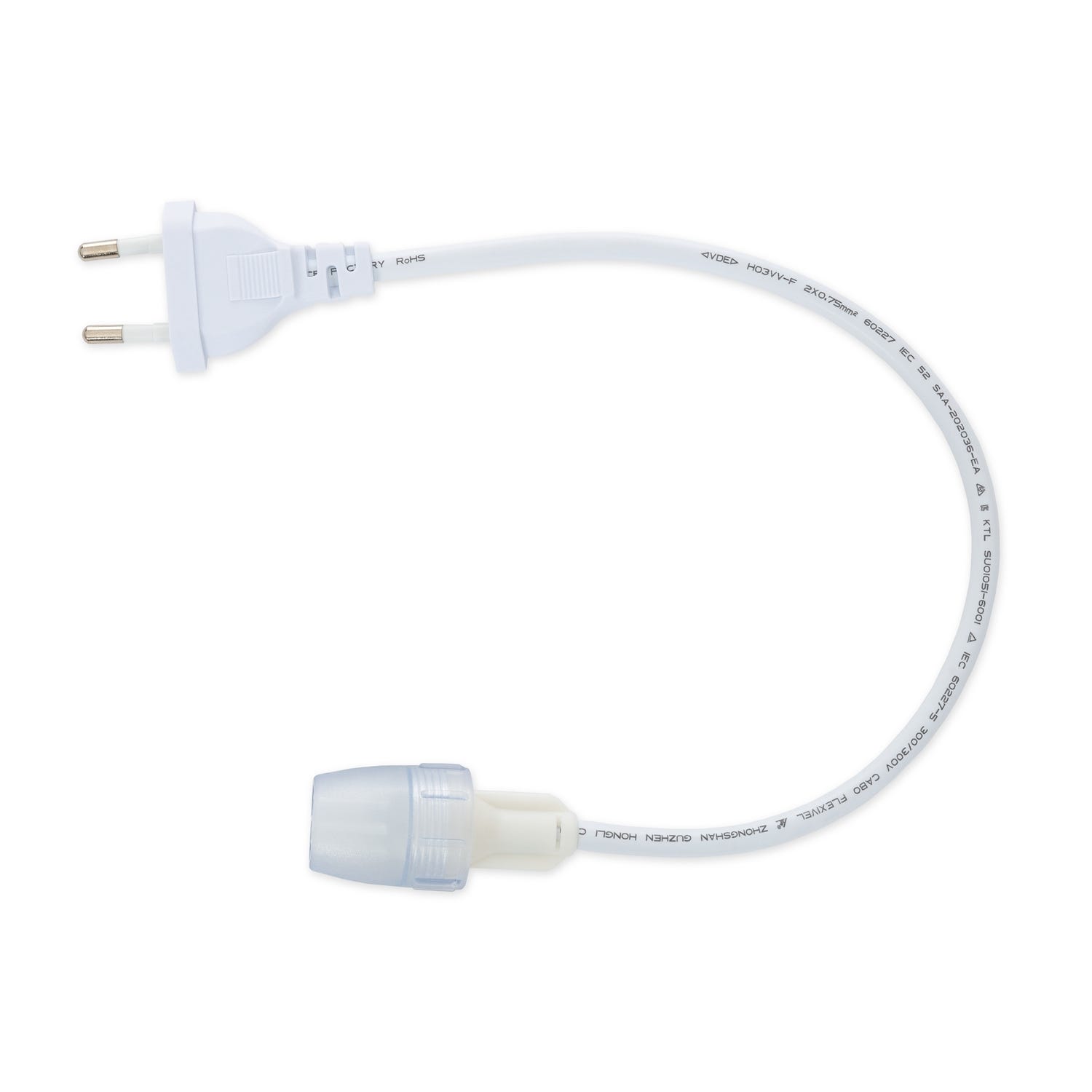 Ledkia Cable Anti-tirones para Tira LED Autorrectificada 220V AC SMD ...