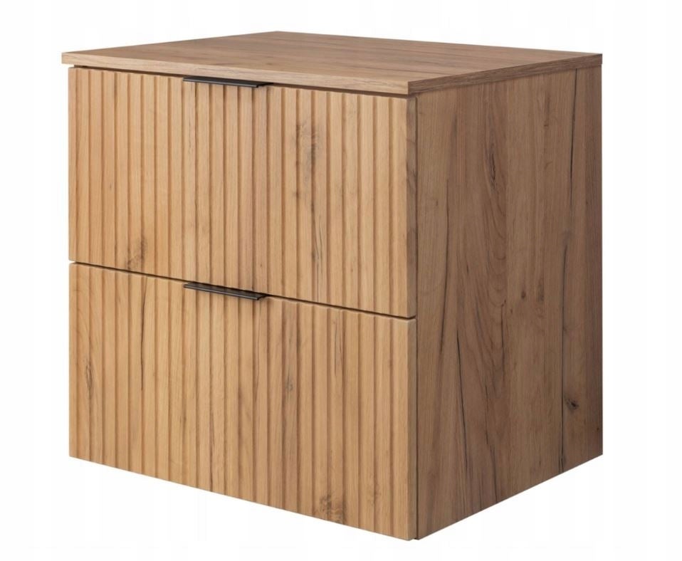Top per mobile bagno VENA FLOW rovere Craft 80 cm - 5