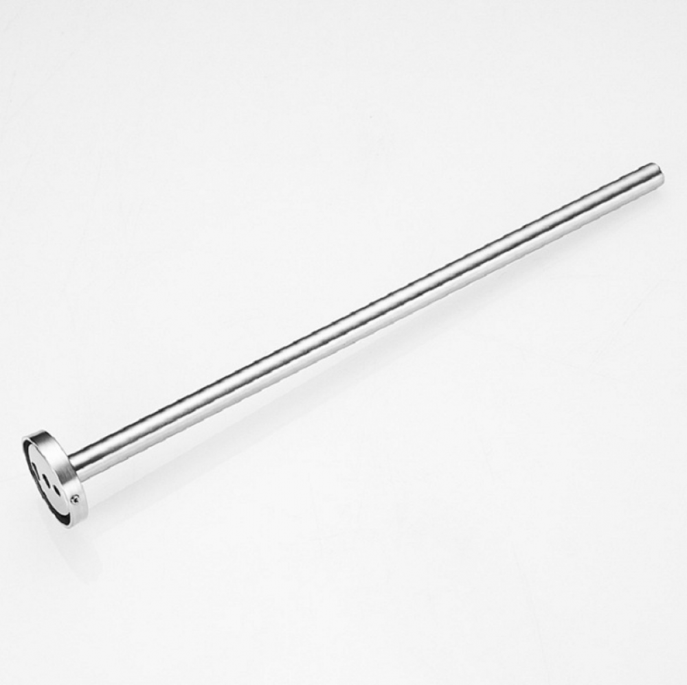 Wieszak na ręczniki - stal nierdzewna - 1 szt. - 40 cm - ścienny - srebrny
