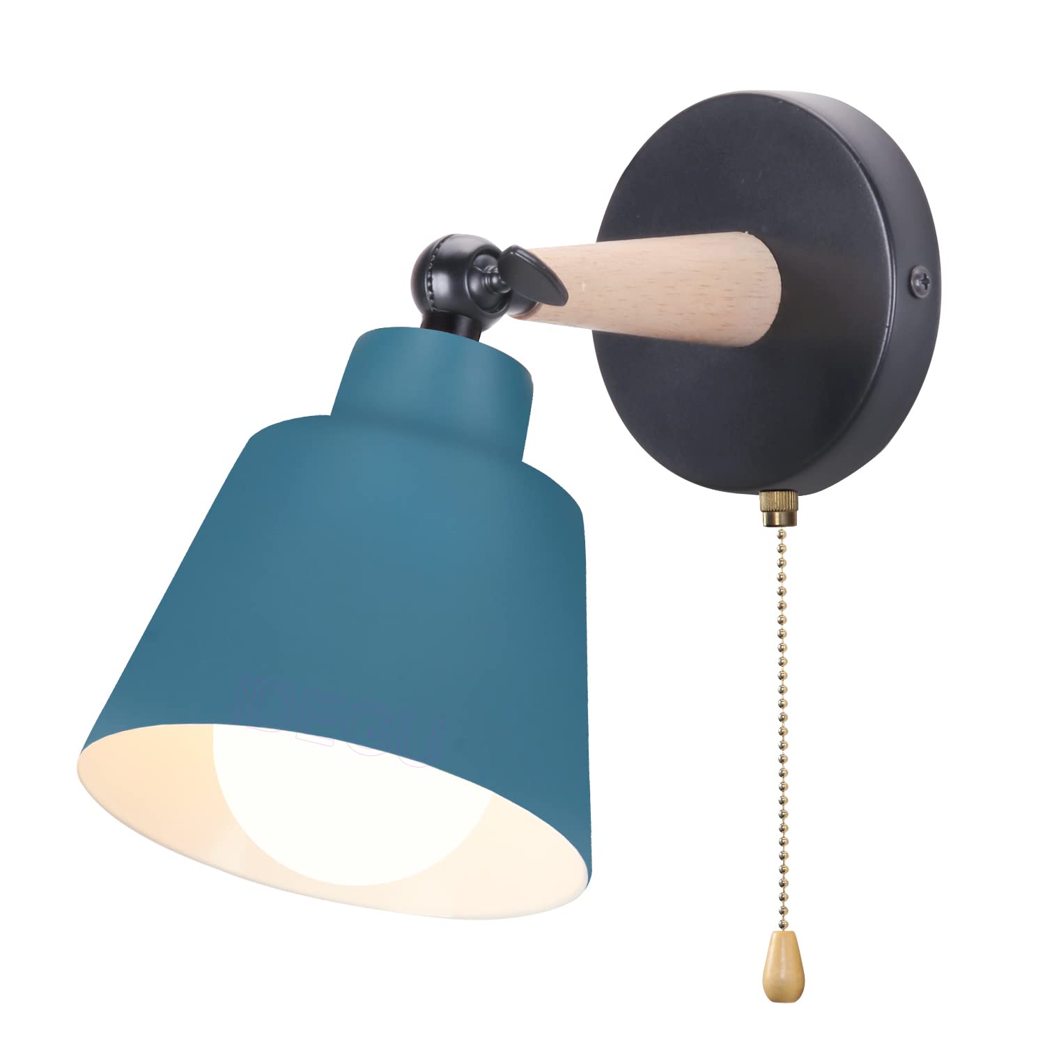 Plafoniera Industriale Retrò In Alluminio Nero | Faretto Vintage E27 Per Soffitto O Parete | Lampada Per Soggiorno E Camera