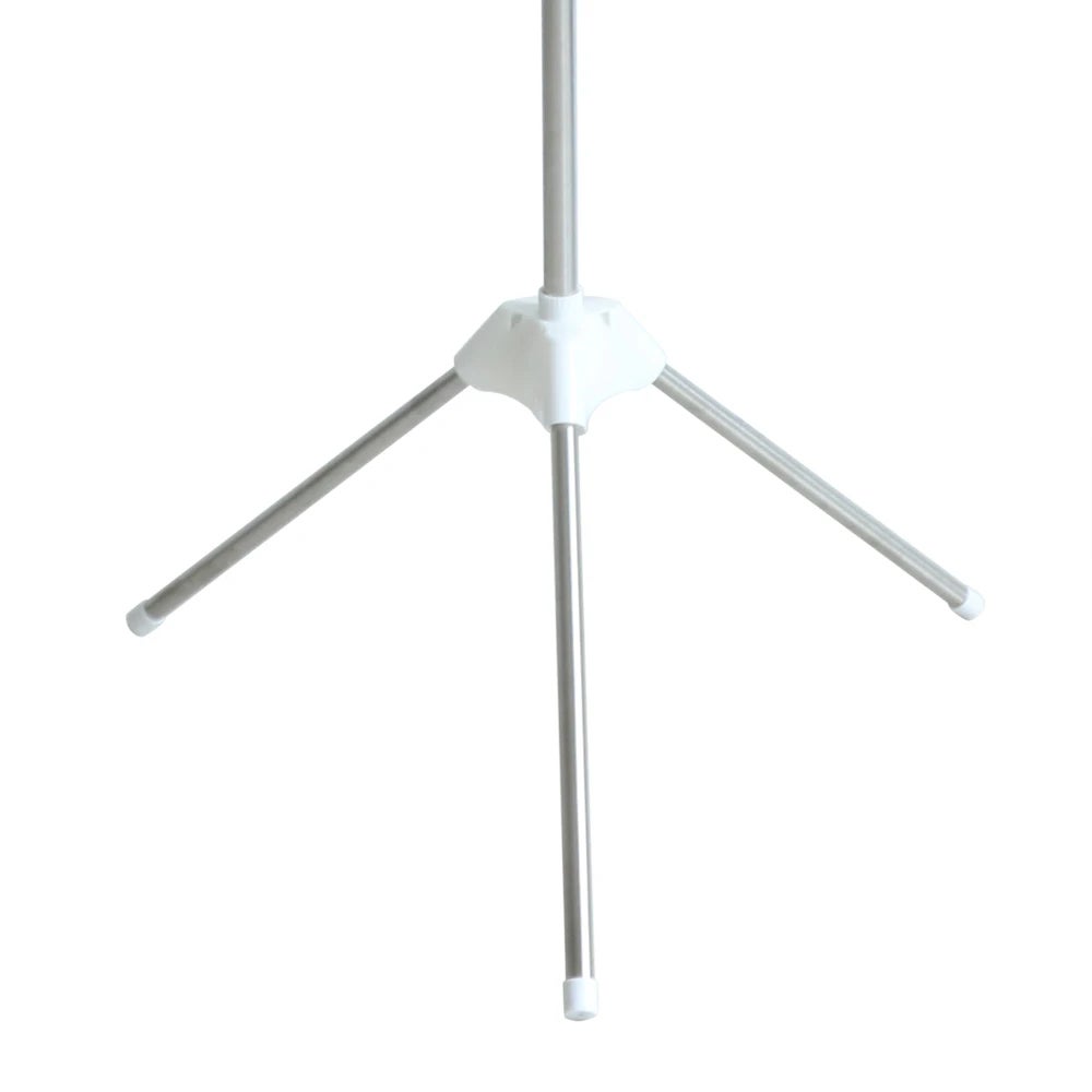 Etendoir linge interieur Étendoir à linge intérieur trépied en acier inoxydable,support pliable avec socle,3 niveaux etendoir linge interieur - 8
