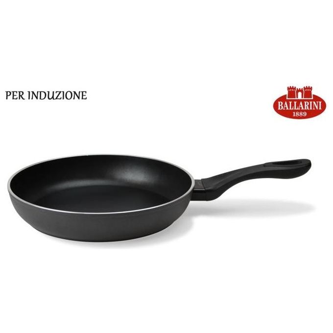 Ballarini 130 Padella Antiaderente 28 Cm Con Fondo Induzione - Made In Italy 5 Anni Garanzia