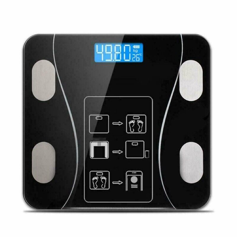 Rowenta BS1060 Premiss Bilancia Pesapersone Digitale con Piatto in Vet