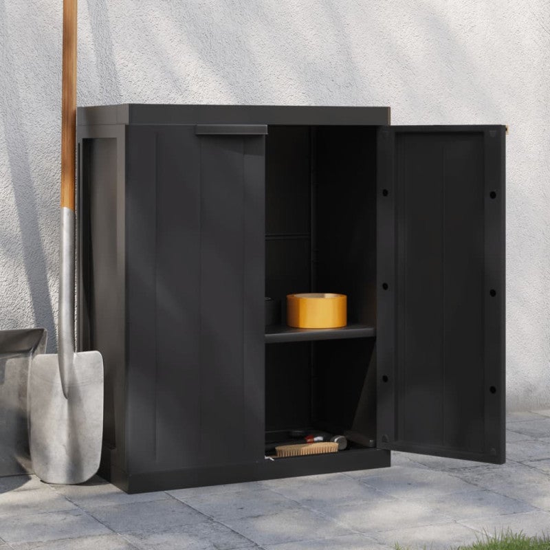 Armoire De Rangement D Ext rieur Noir 65x37x85 Cm PP Leroy Merlin armoire-de-rangement-d-ext-rieur-noir-65x37x85-cm-pp-leroy-merlin