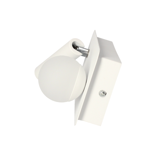 Applique-Liseuse Intérieur 3W+3W 210lm+210lm Droite Blanc Chaud - 3