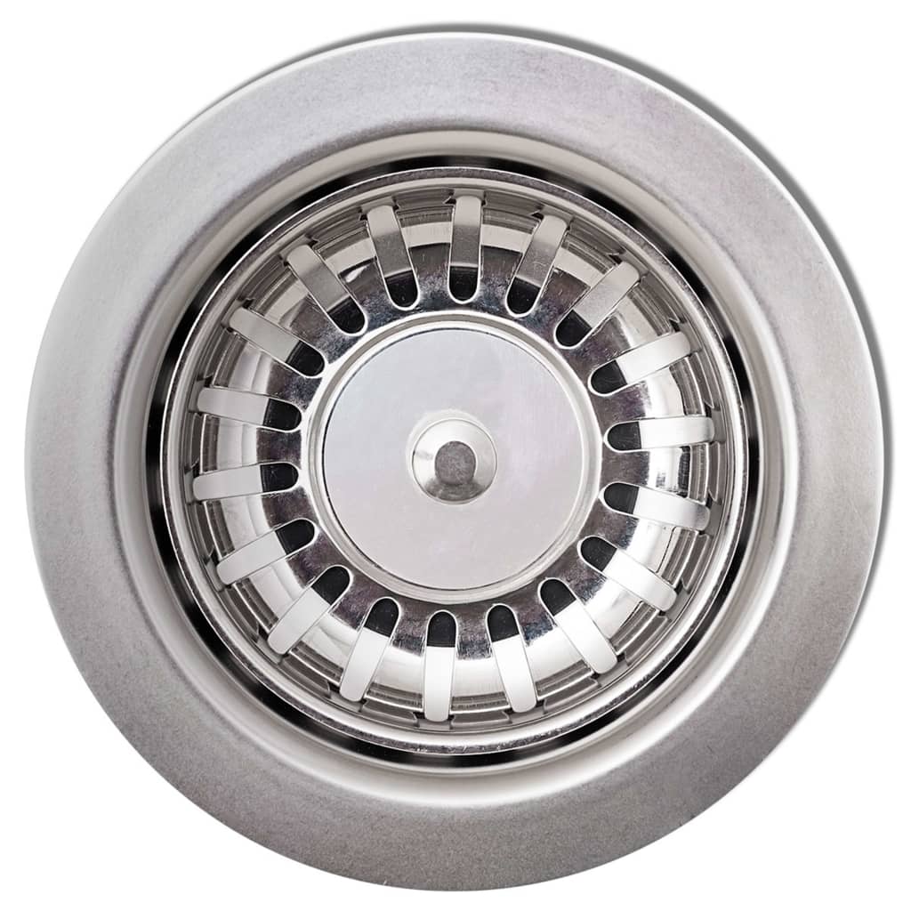 Gocciolatoio per lavello da cucina, vasca sottopiano singola reversibile con foro di montaggio per rubine 02_0002348 - 2