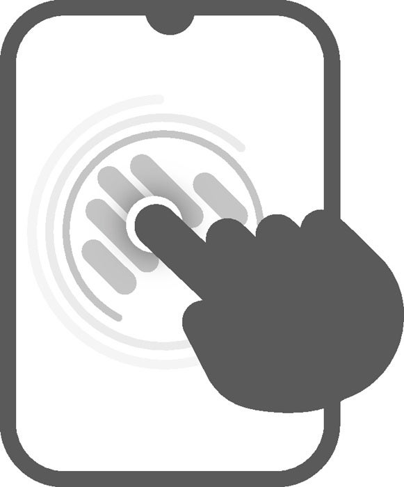 Gant tricot fin pour smartphones taille 8 bleu foncé support : coton élasthanne (Par 12) - 3