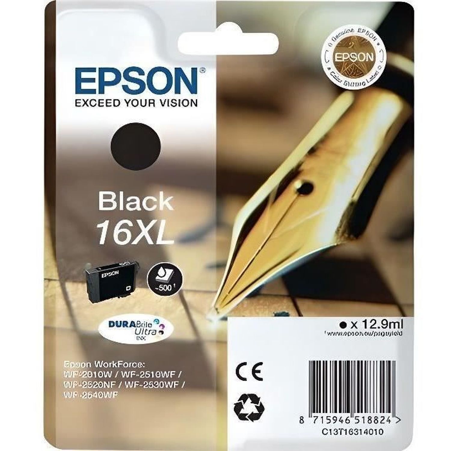 10 Cartucce XL Copatibili/ricabio Per Epson T1631 N. 16 N. 16XL Epson - Foto 12