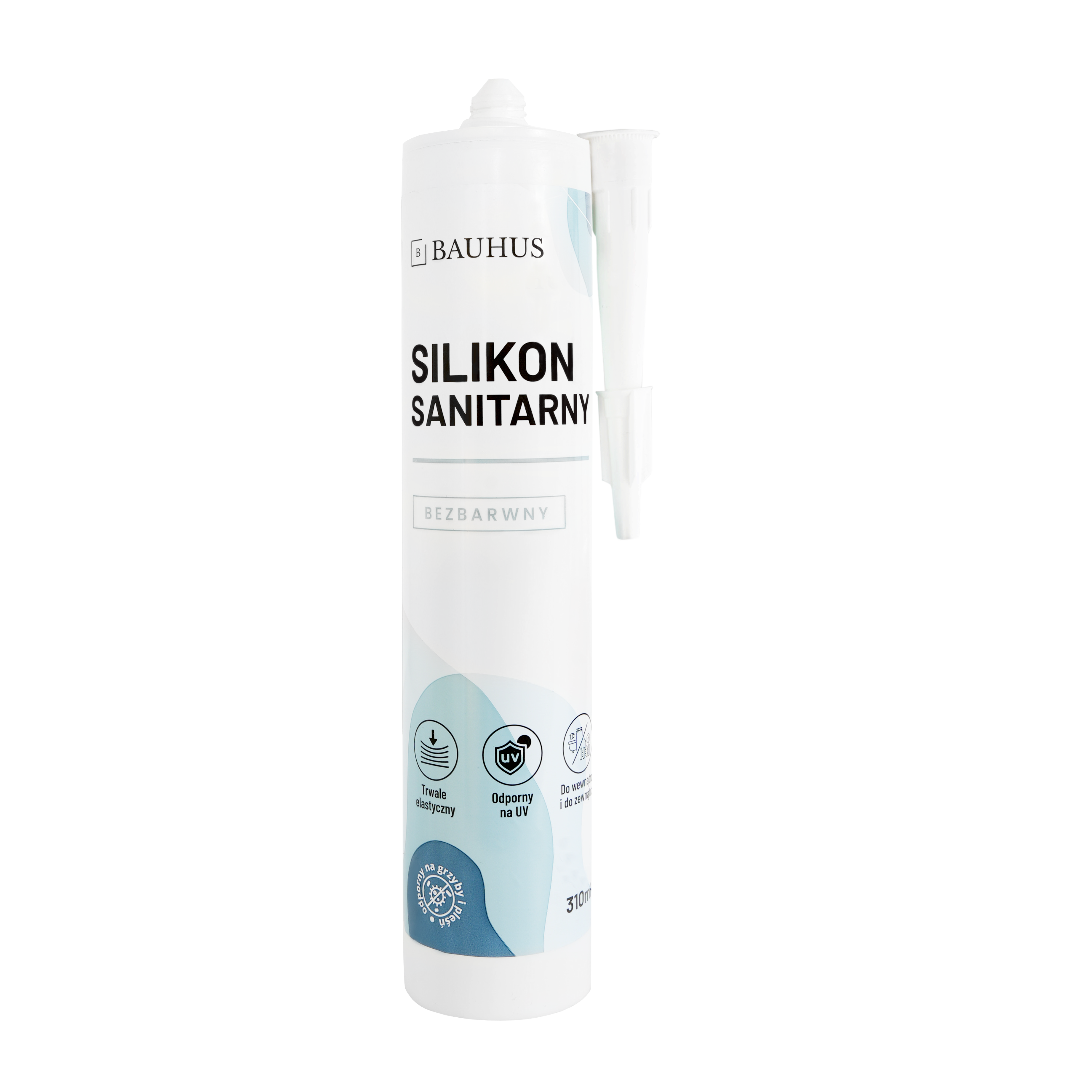 Silikon Sanitarny BEZBARWNY Bauhus 280ml