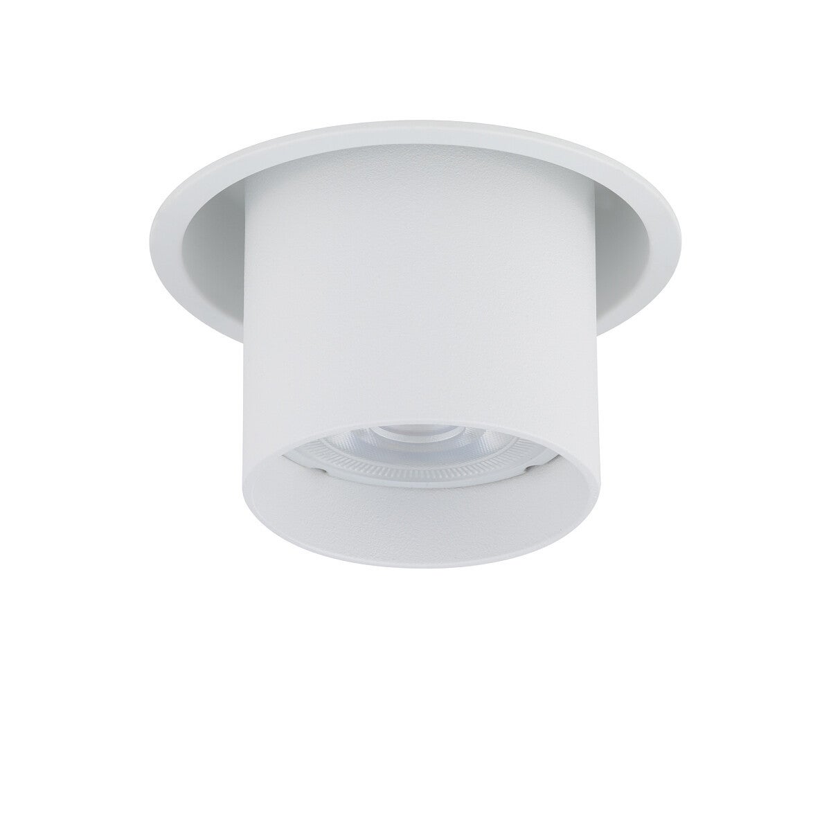 Oprawa sufitowa wpuszczana podtynkowa Mono Slide biała 1xGU10x10W okrągła IP20 wym: 12,5 x 7,3 x 10 cm metal Nowodvorski Lighting