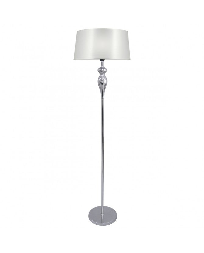 Lámpara De Pie LED 2 Luces E27 Brazo Flexible Lectura Sofá 230V