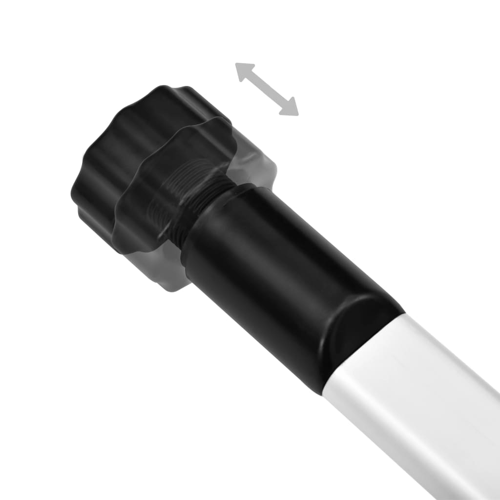 Système de garde robe télescopique avec barres Aluminium - 6