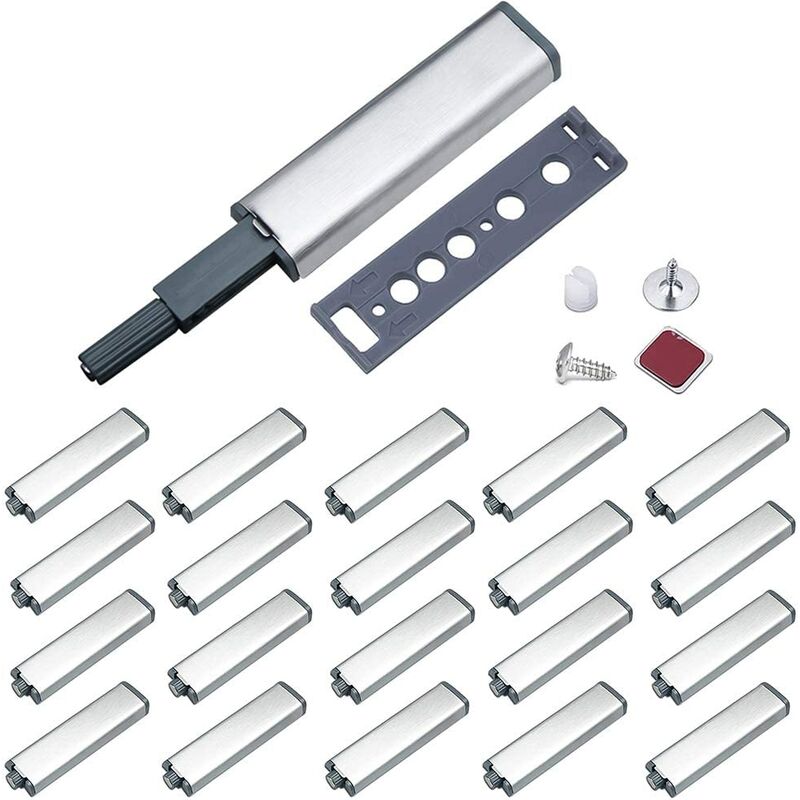 Naciśnij, aby otworzyć magnetyczny zatrzask do drzwi szafki Jiayi Metalowy zatrzask magnetyczny do szafy Naciśnij, aby otworzyć system