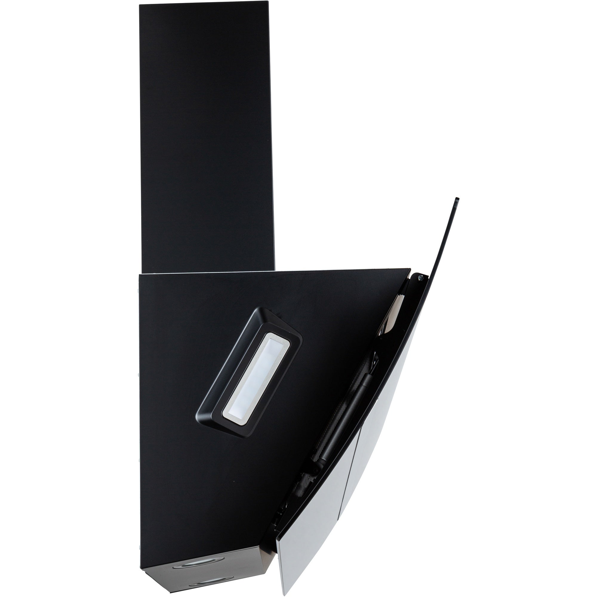 Aurora 90 Eco Hotte De Tête à L'italienne | 90 Cm | 550 M³/h | 3 Niveaux | CEE A+ | Lumière D'ambiance RGB | Mode évacuation/circulation D'air | Touch