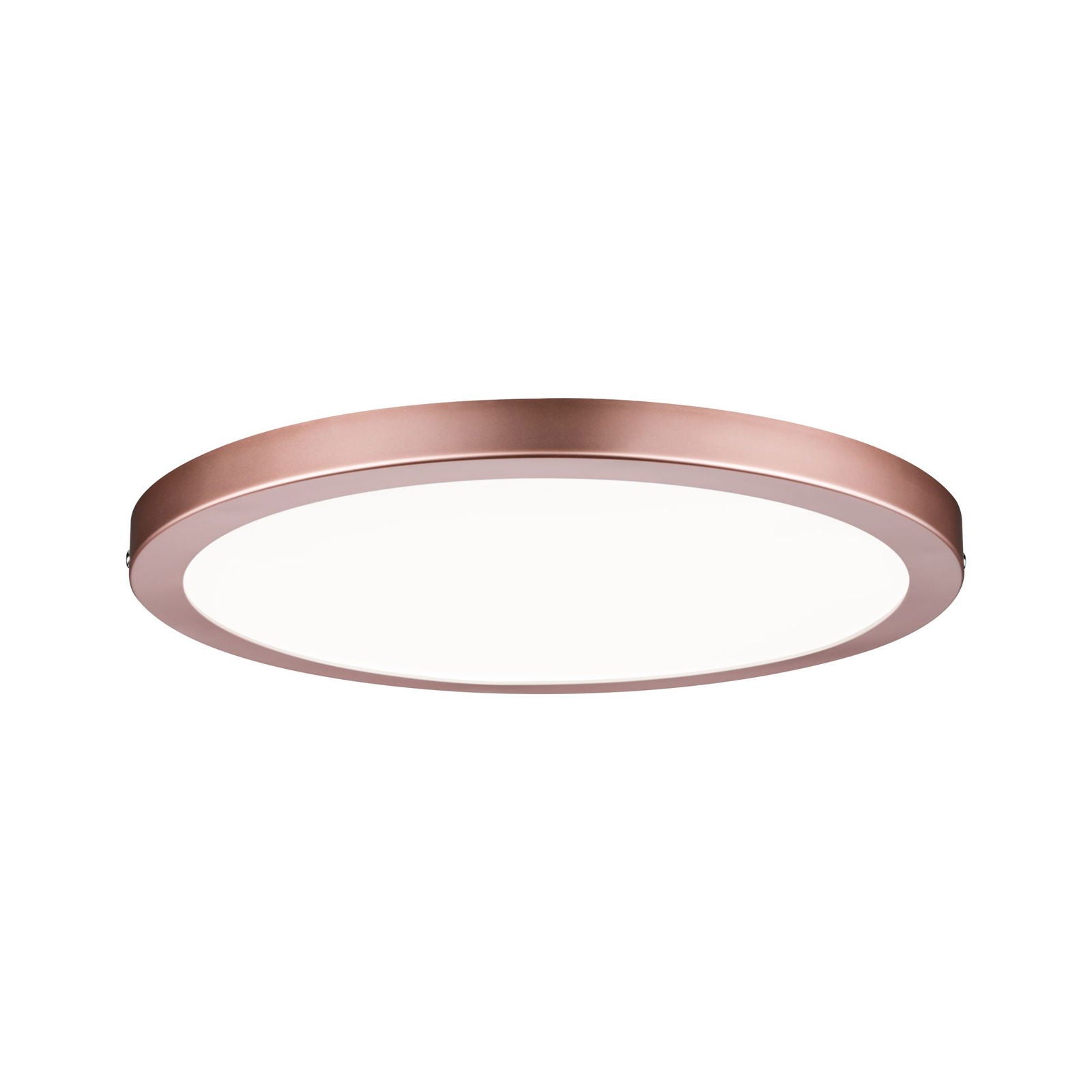 Panneau LED Atria rond 300mm 16W 1450lm 4000K Or rose | Leroy Merlin