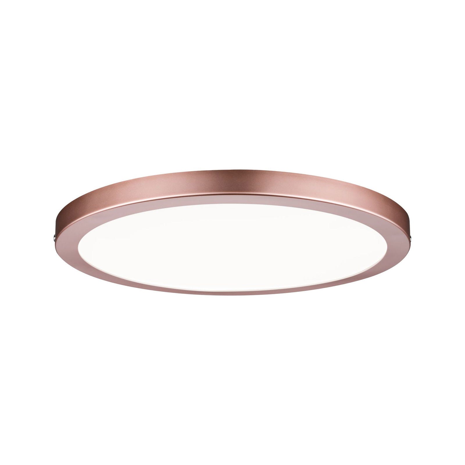 Panneau LED Atria rond 300mm 16W 1450lm 4000K Or rose | Leroy Merlin