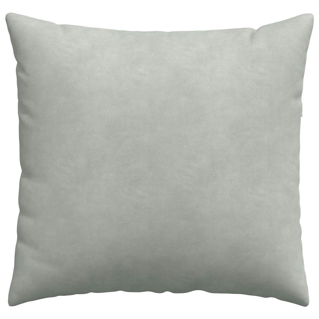 Coussins de canapé 2 pcs Gris clair 50 x 50 cm vidaXL - 6