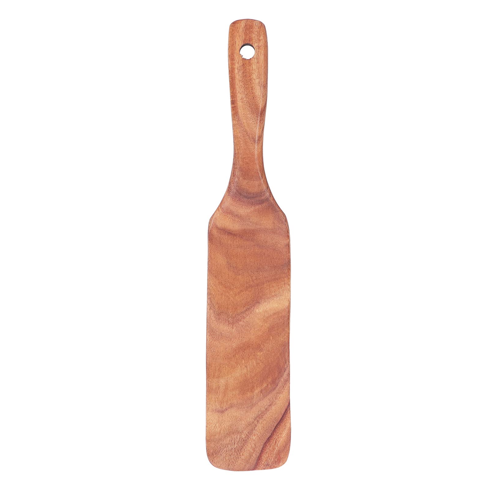 ANBUY Set 10 Cucchiai In Legno Di Teak Per Cucina – Utensili Antiaderenti – Spatole Ergonomiche