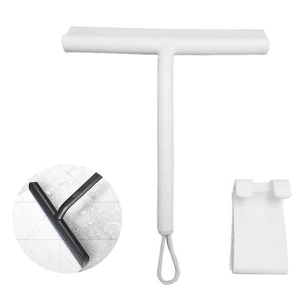 Raclette Silicone Multi-Surfaces – Nettoyeur Vitres, Douche, Sol, Voiture – Lame Souple Anti-Rayures