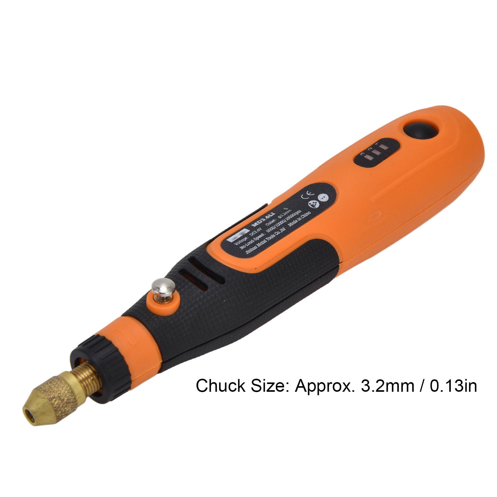 Mini Trapano Rotante Walfront A Batteria – 3 Velocità Regolabili (5000-15000 RPM), 43 Accessori, Ricarica USB-C
