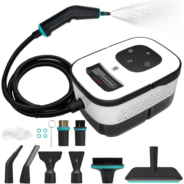 Pulitore A Vapore Portatile 2500W - Idropulitrice Con Getto Caldo Per Auto, Tappeti E Casa - 3