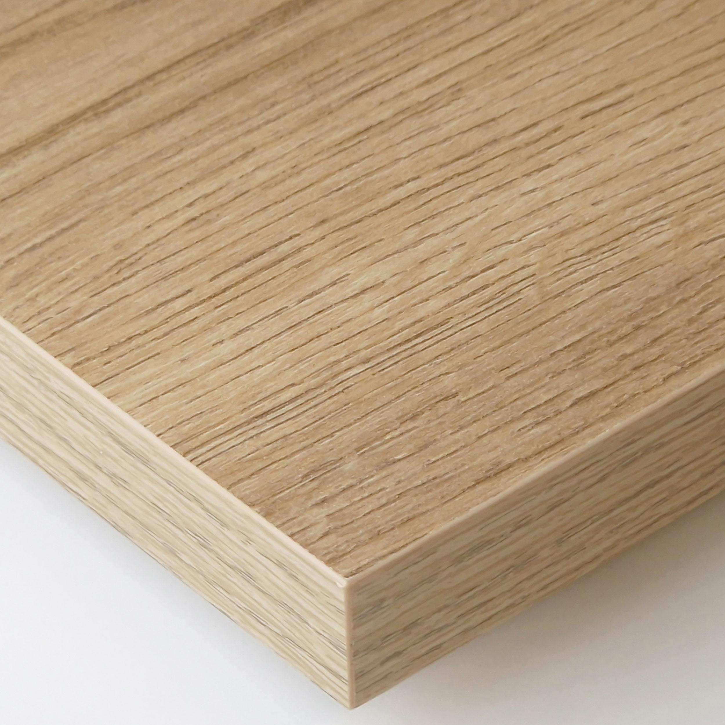 Table console extensible, 140x90x73cm, Pour 6 personnes, Pieds en bois, Chêne - 7