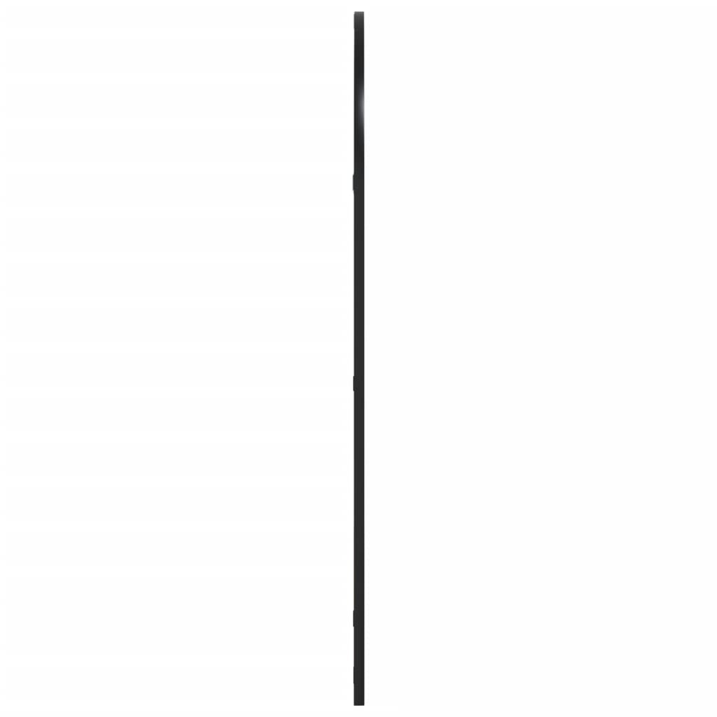 Espelho de parede em arco de ferro preto 60x100 cm- COMFORTXL - 4