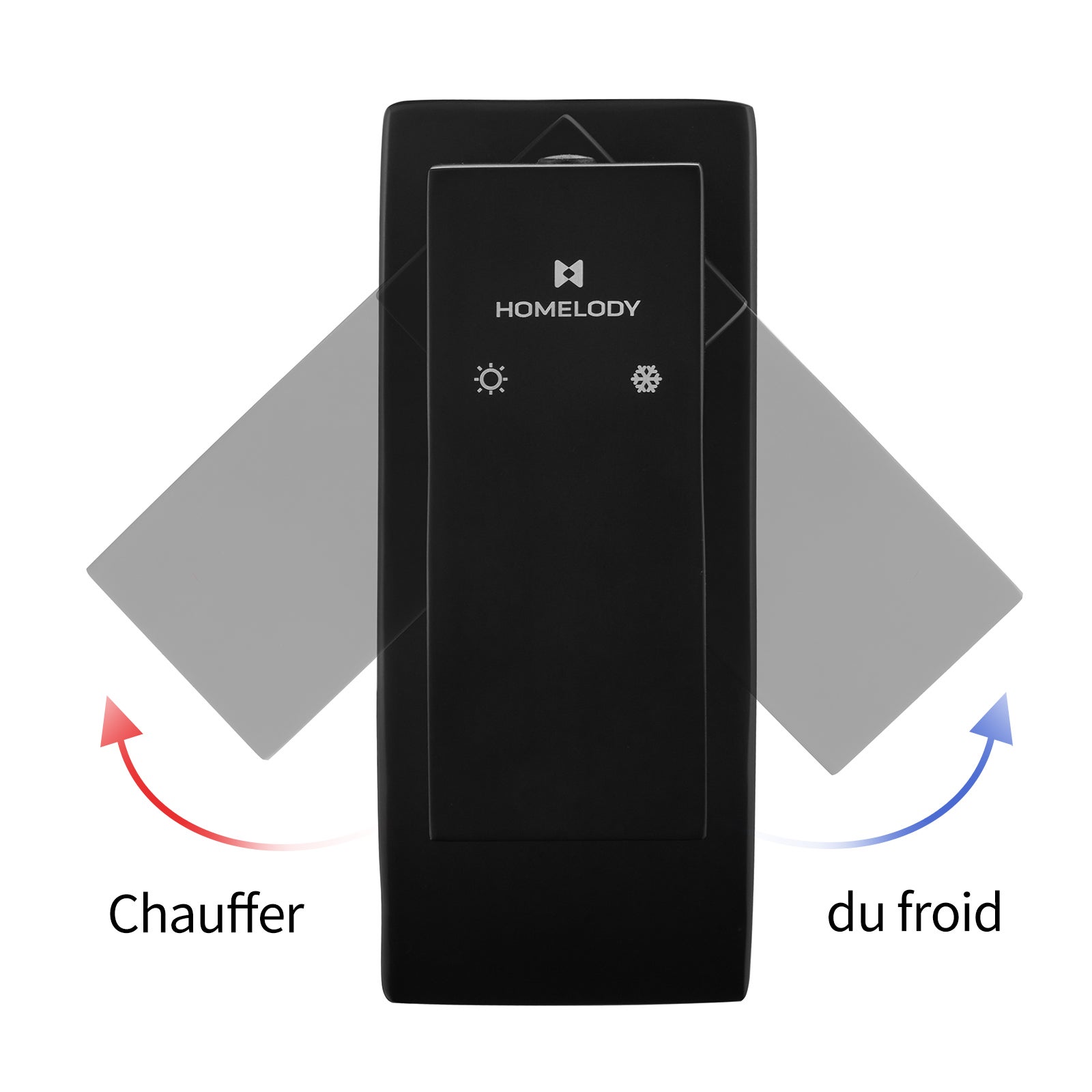 Mitigeur de Lavabo Cascade Bec Haut Noir – Robinet Salle de Bain en Acier Inox SUS304, Eau Chaude/Froide, Design Moderne à Levier Unique - 3