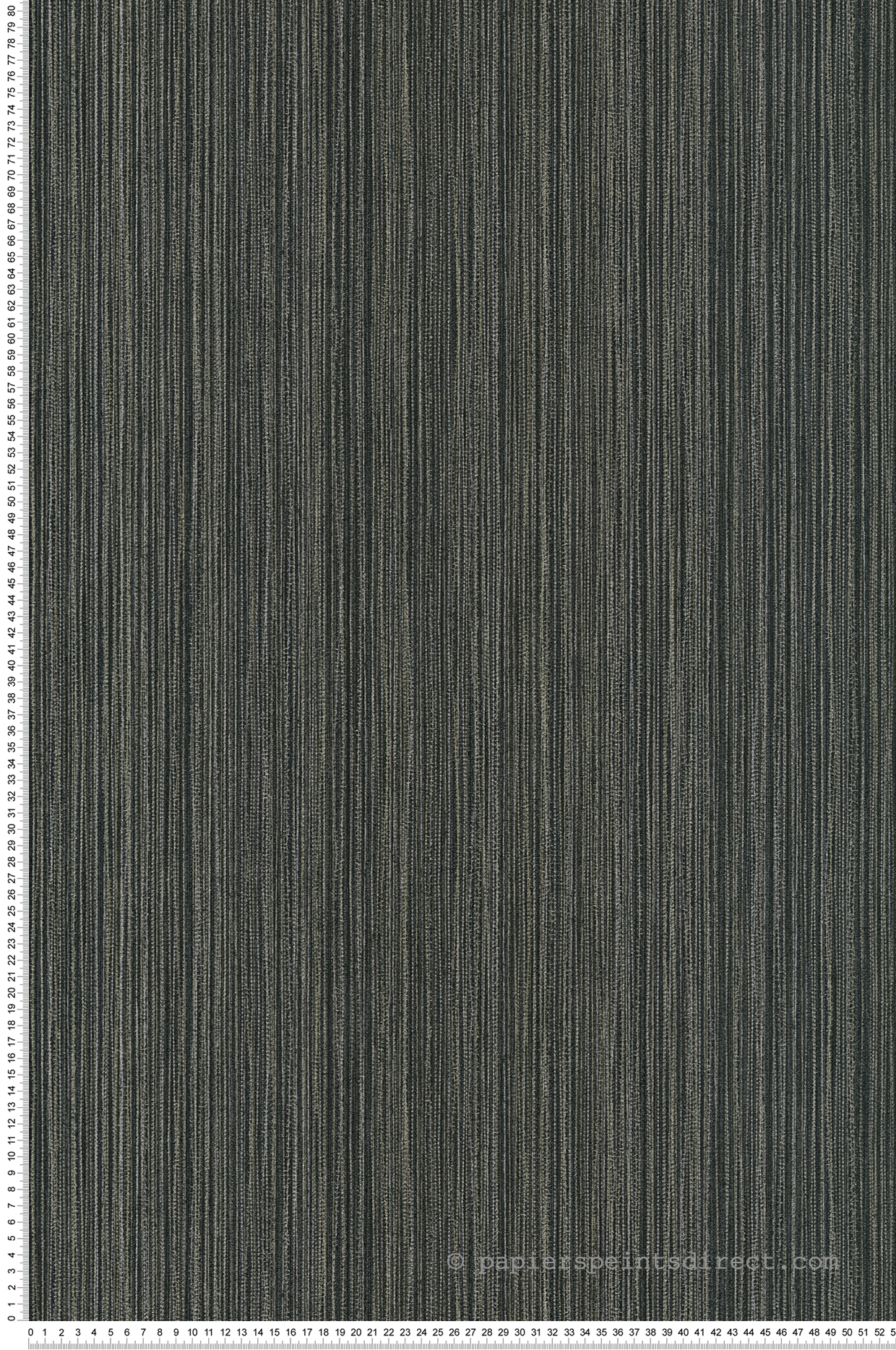 Papel pintado rayas finas decoración minimalista papel pintado blanco y gris antracita tejido no tejido