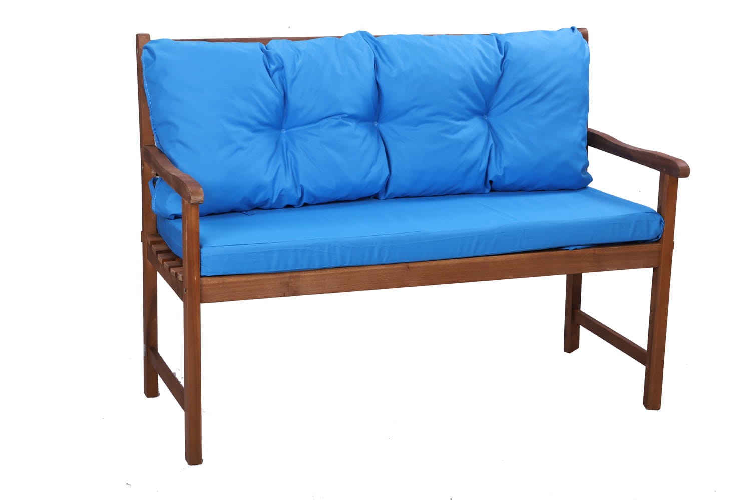 Cojín de banco 160x60x50cm, cojín de exterior/interior, cojines para columpio de jardín azul, cojín de asiento, cojín de respaldo