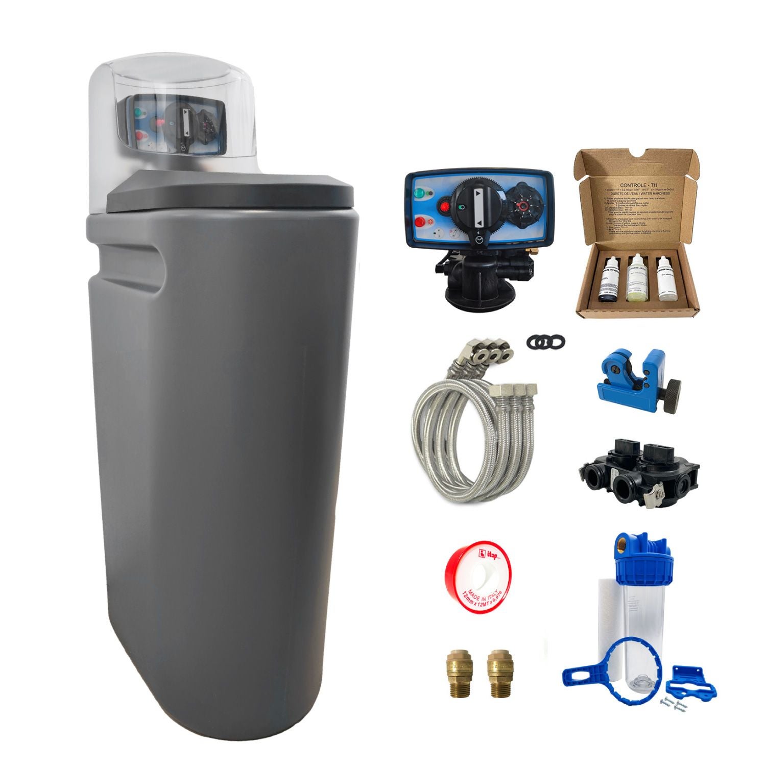 Adoucisseur d'eau Monobloc Fleck 5600 SXT - Élimination du calcaire