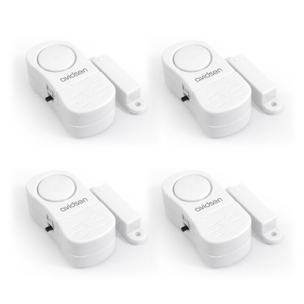 Pack de 4 mini alarmes pour porte/fenêtre - Avidsen - 100324
