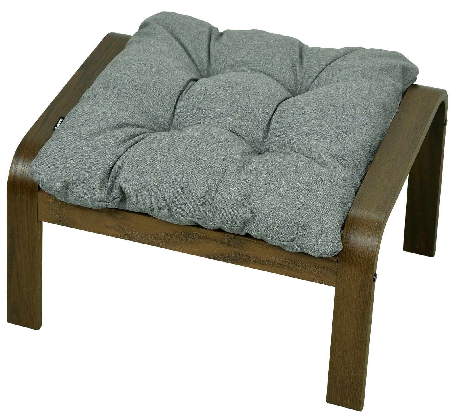 Poduszka na podnóżek do fotela POANG AMPO szary melanż 1 szt.