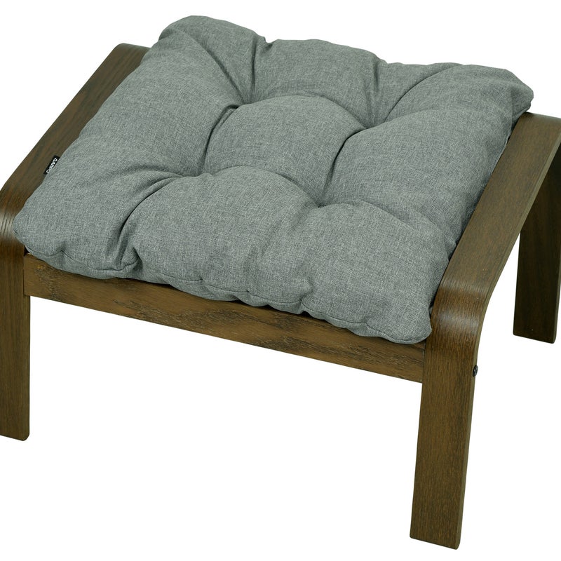 Poduszka na podnóżek do fotela POANG AMPO szary melanż 1 szt.