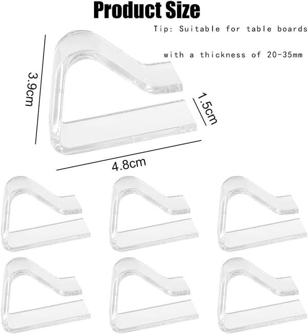 Accessoire Nappe Anti-vent SPEACOUR Lot De 6 Pinces à Nappe Réglables - Clips De Fixation Avec Sangle Cachée Pour Tables Extérieur/Intérieur | Blanc Pince Rideau Accessoire Nappe Anti-vent SPEACOUR Lot De 6 Pinces à Nappe Réglables - Clips De Fixation Avec Sangle Cachée Pour Tables Extérieur/Intérieur | Blanc Pince Rideau