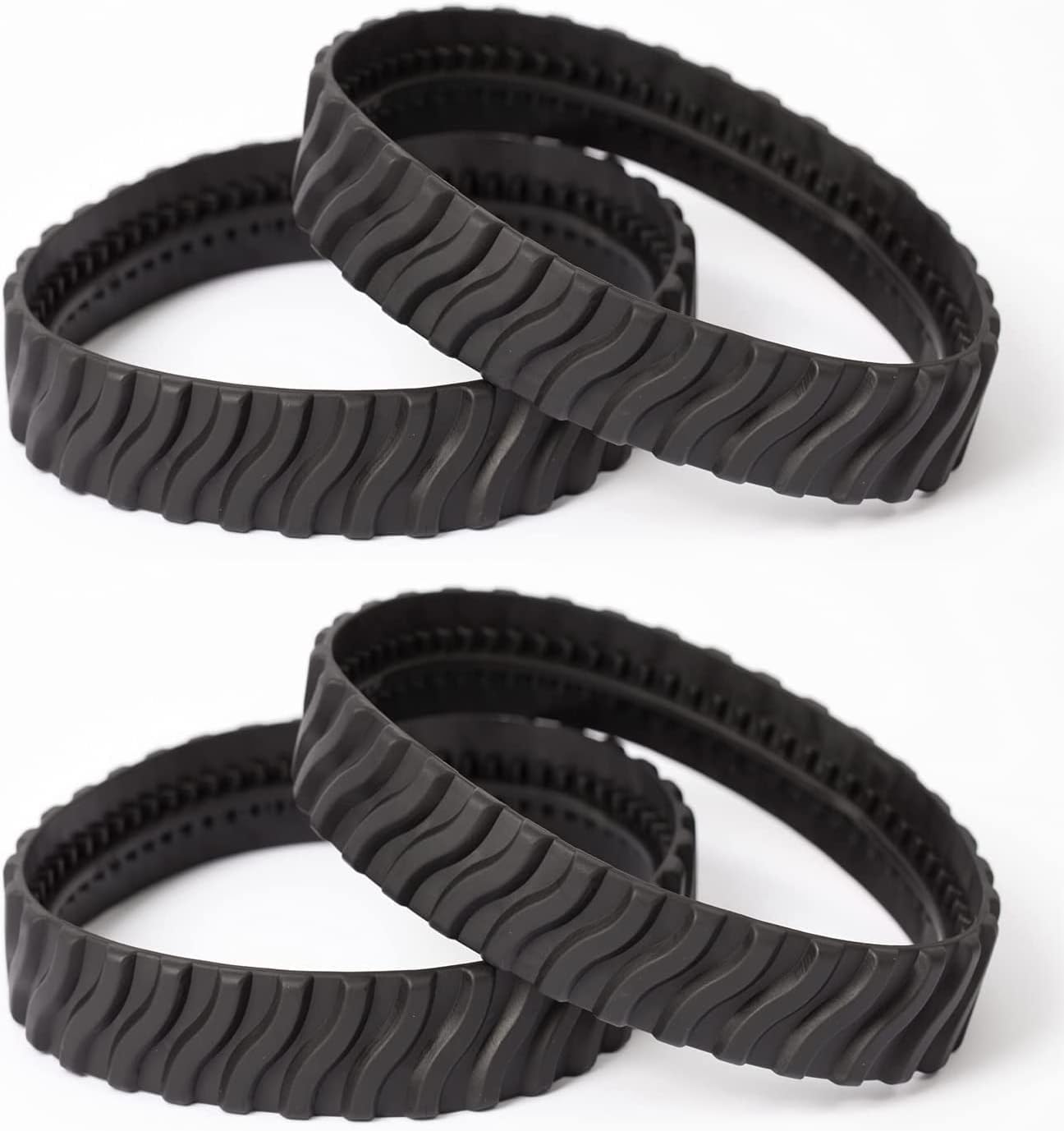 R0526100 Gąsienica zamienna kompatybilna z Zodiac MX8 Elite, MX6 Elite, MX8, Mx6 do czyszczenia basenów, gąsienica R0526100 (4 sztuki)