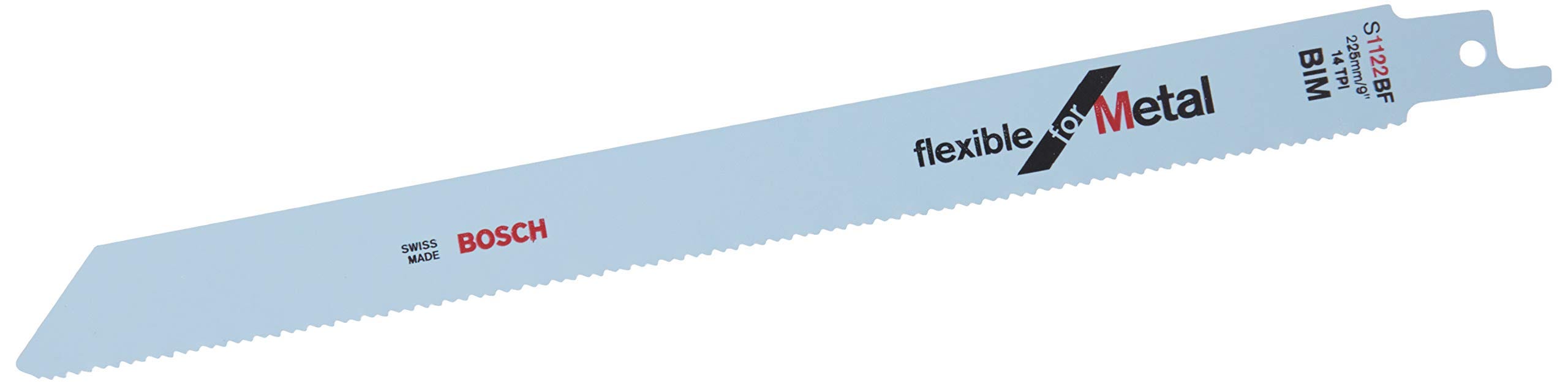Bosch Professional 5 Pezzi Di Lame Per Sega Universale S 1210 VF Heavy For Wood And Metal (lunghezza 300 Mm, Accessorio Per Sega Universale