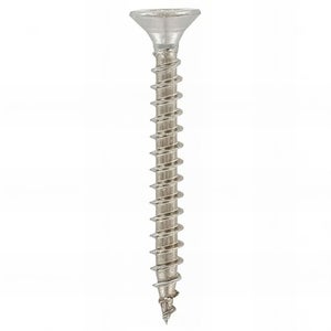 Vis à bois agglomere tête fraisée pozidrive - Inox A4 4,5x60 mm - Boîte de 200 | Leroy Merlin