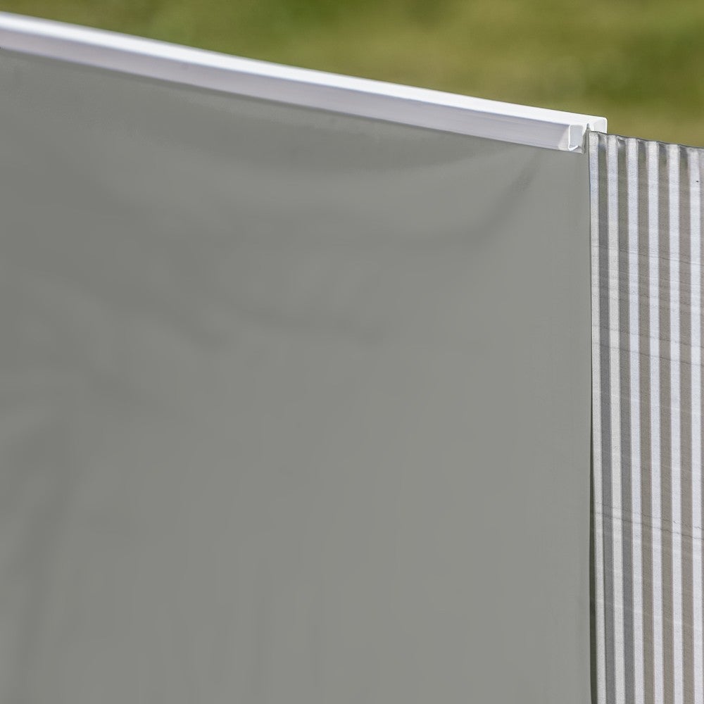 Gre Avantgarde Composite Gris PVC Liner Haute Résistance UV Produits Chimiques Piscines étanches Entretien facile - 466x326x124-KPCOR46 - 3