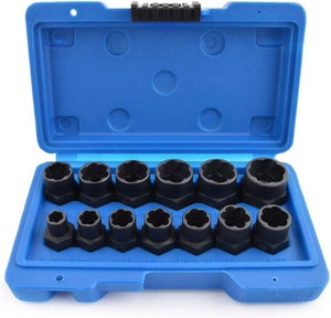 Kit Extracteur D’écrous De Roue 4 Pièces – Outil De Retrait Enjoliveurs Et Capuchons De Boulons Pour Voiture