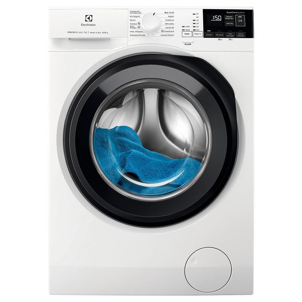 Electrolux EW7W4943EB - Lavadora Secadora 9/5 Kg 1400 Rpm D Blanco