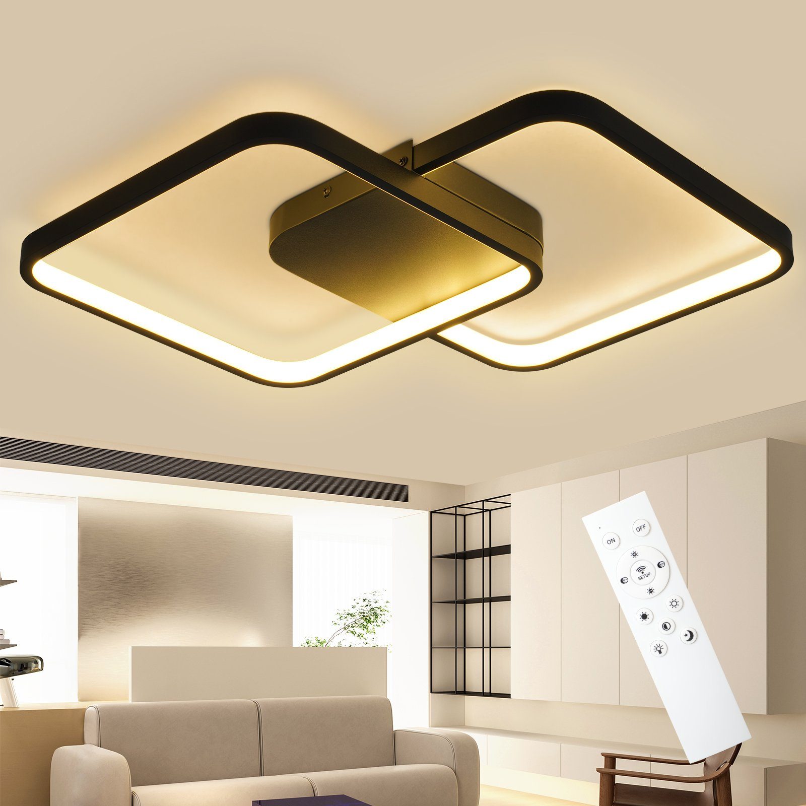 VONDERSO Numéro De Maison Flottant De 12,7 Cm, En Métal Noir