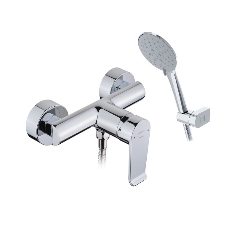 Jednouchwytowa bateria prysznicowa Strohm Teka Ethika chrom