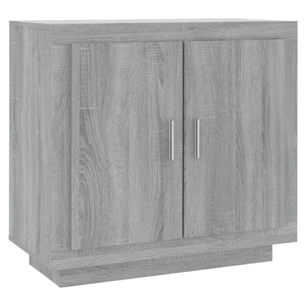 Buffet Sonoma gris 80x40x75 cm Bois d'ingénierie - 2