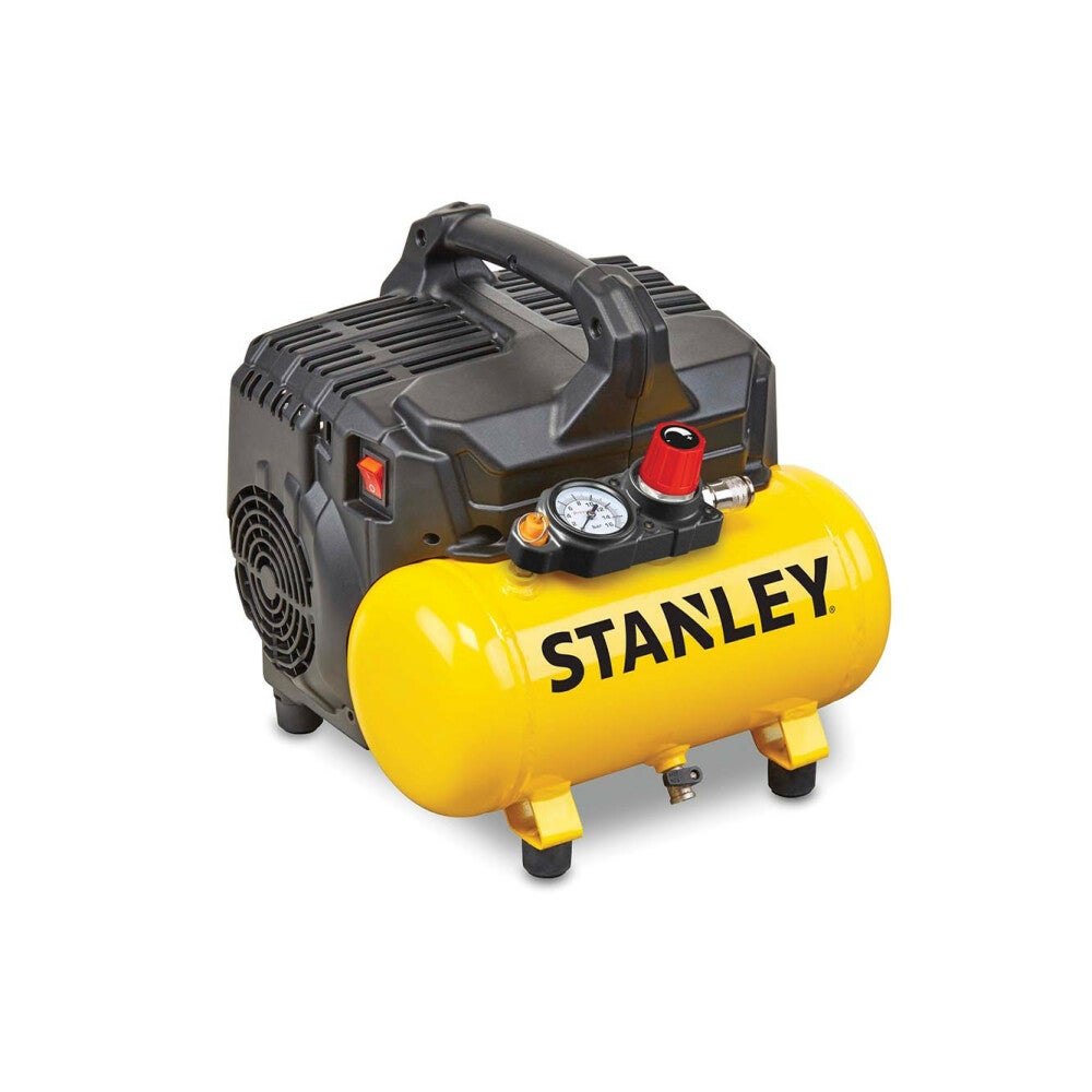 Compresseur d'air sec Stanley 6 Litres 1 Hp 59Db Dst 100/8/6