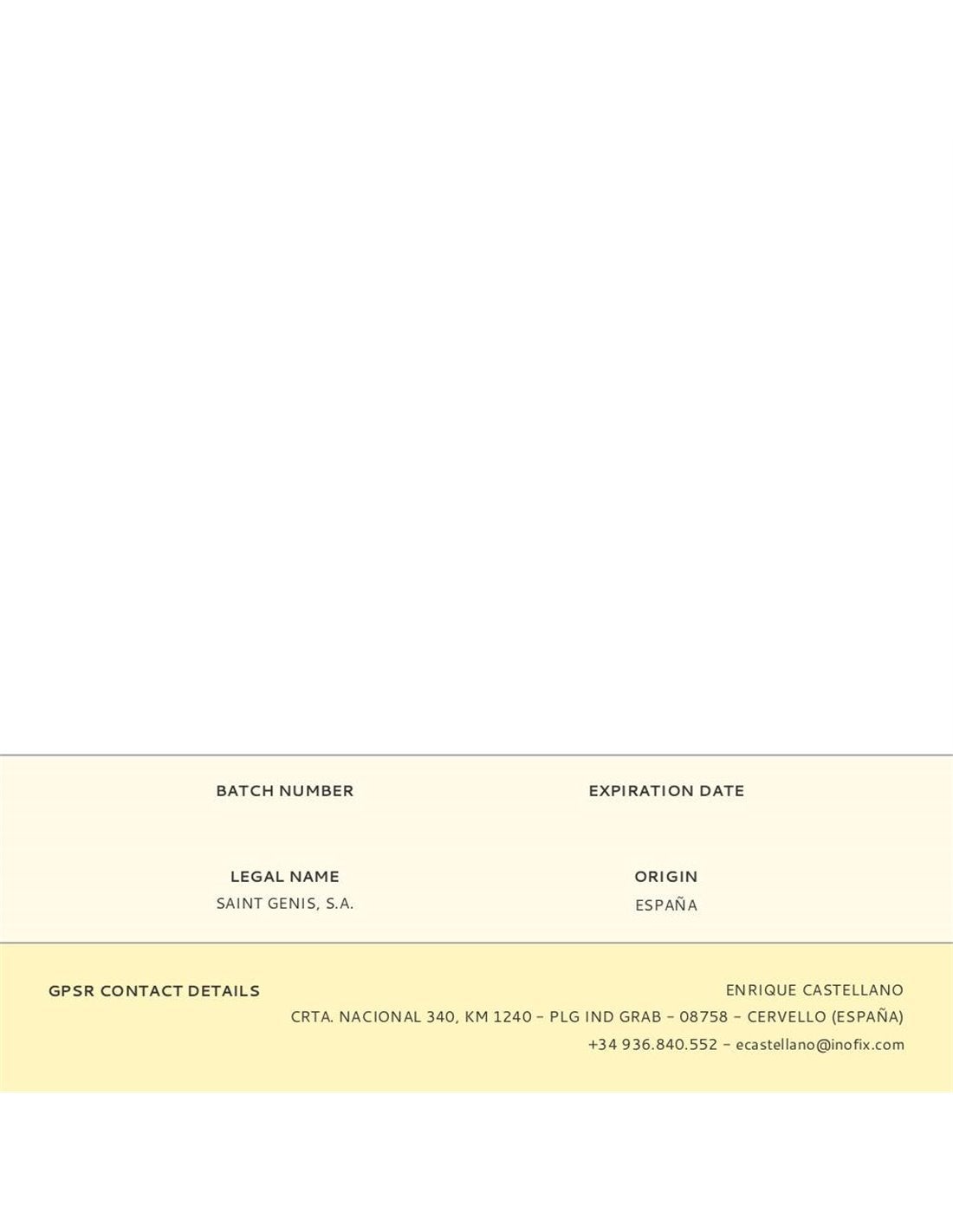 Pack de 1 patin en feutre marron synthetique adhesif 200x500mm plasfix inofix - 3