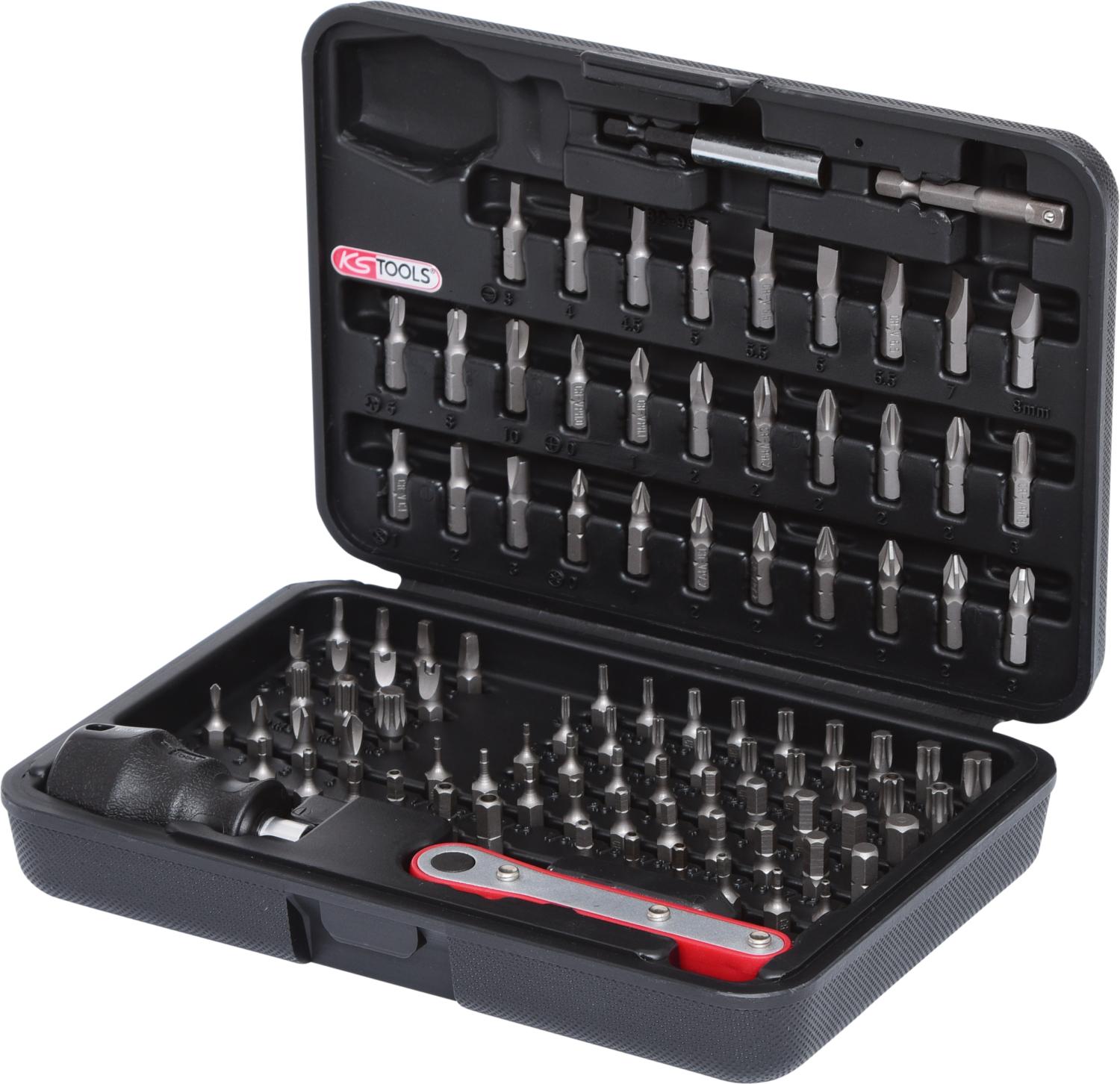KS Tools 911.2080 Serie di Inserti Classic, 99 Pezzi, 1/4"