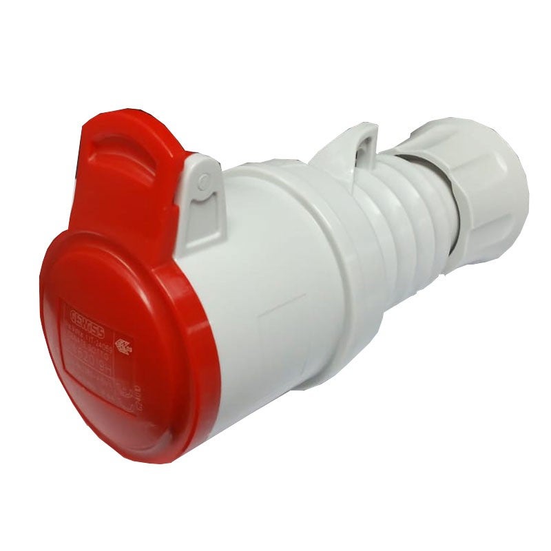 Fiche ou fiche inclinée saillie P17 IP44 32A - 380V~ à 415V~ - 3P N T