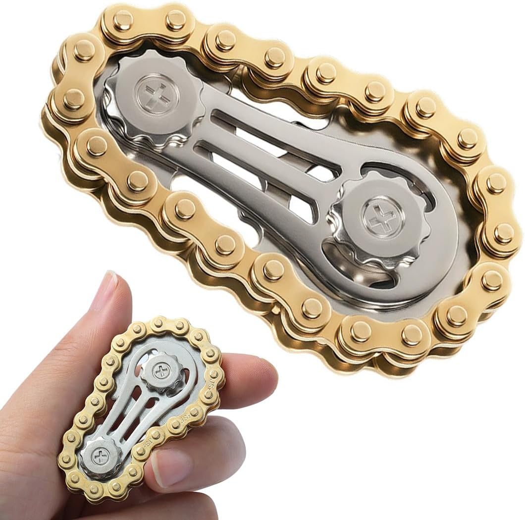 Drôle Fidget Chaîne Anti Stress Jouet Pour Enfants Enfants Adulte Chaîne De Vélo Fidget Spinner Drôle Fidget Chaîne Anti Stress Jouet Pour Enfants Enfants Adulte Chaîne De Vélo Fidget Spinner